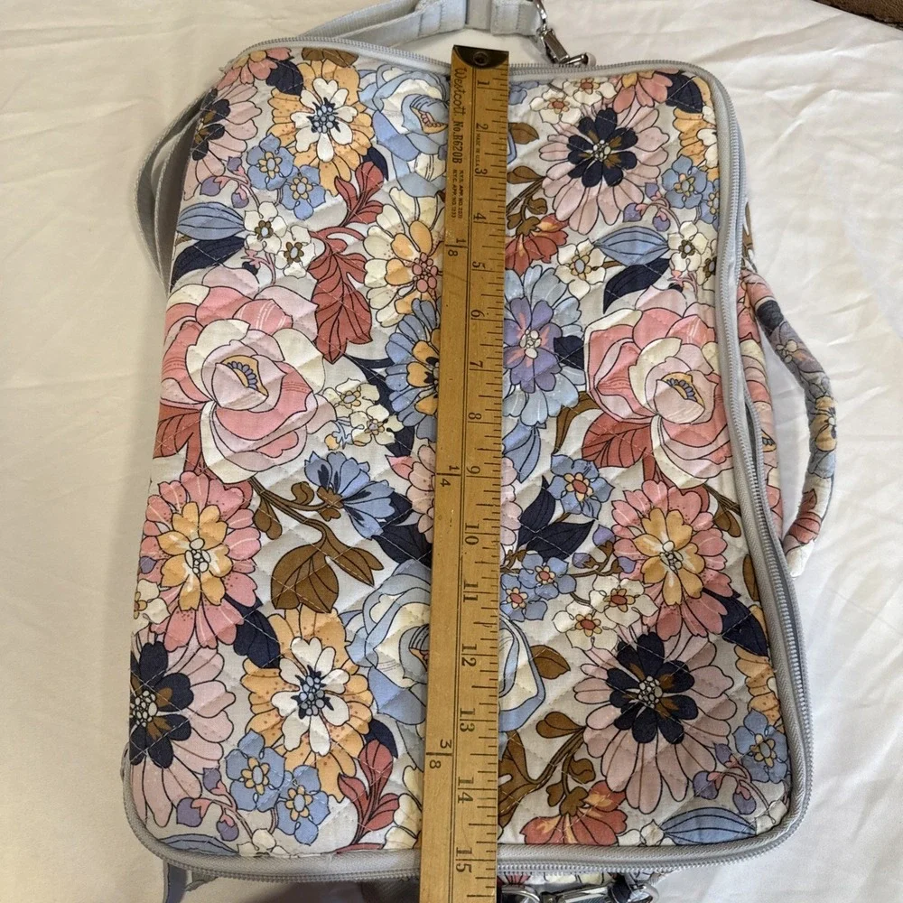 VERA BRADLEY LAPTOP WORK STATION CROSSBODY ALOHA BLOOMS‎